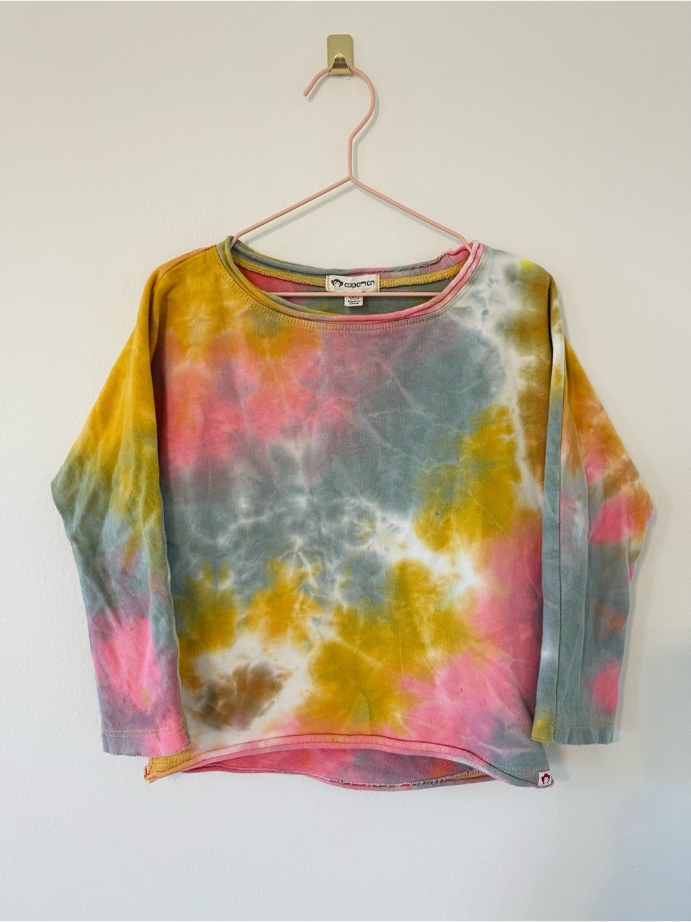 Appaman Colorful Tie-Dye Long Sleeve Sweatshirt
